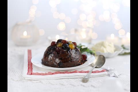 And the traditional Christmas pud looks tantalisingly juicy with its cherry top, which Tesco has matured for nine months.